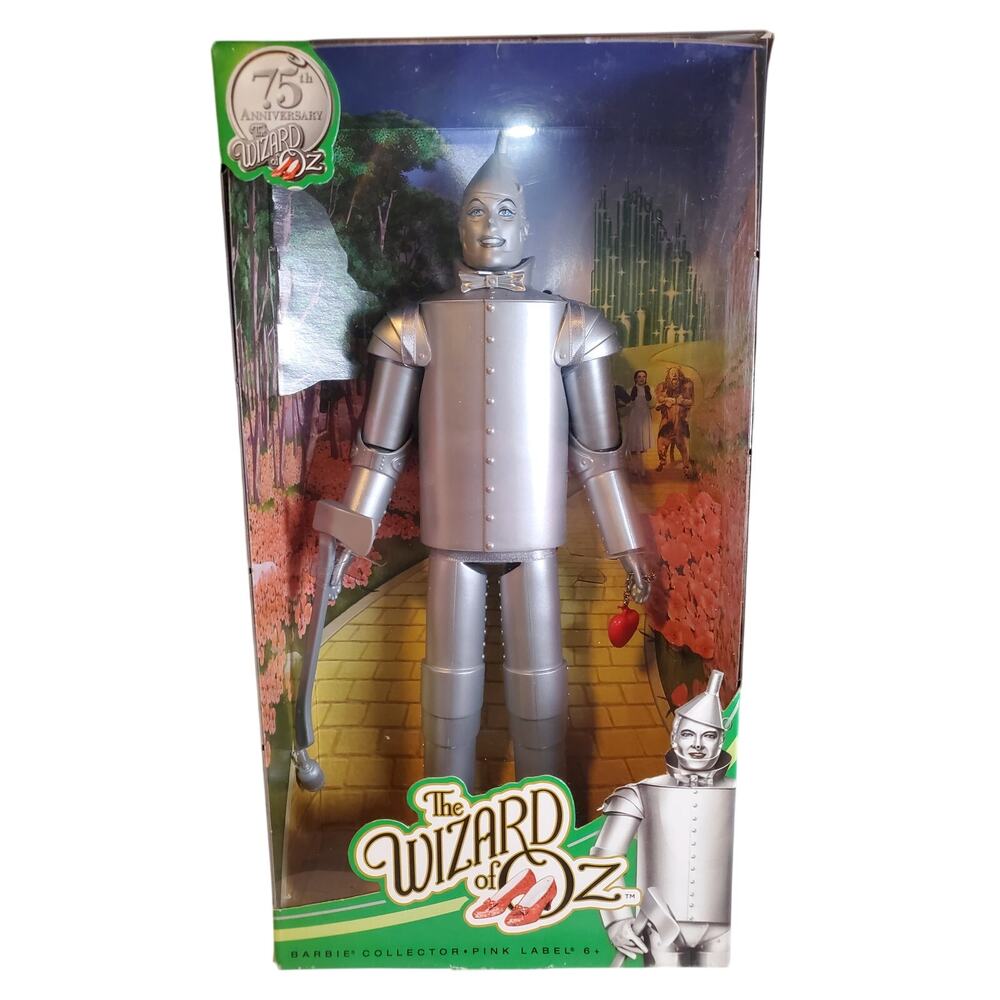 Wizard of Oz 75th Anniversary Barbie Doll - Tin Man Pink Label